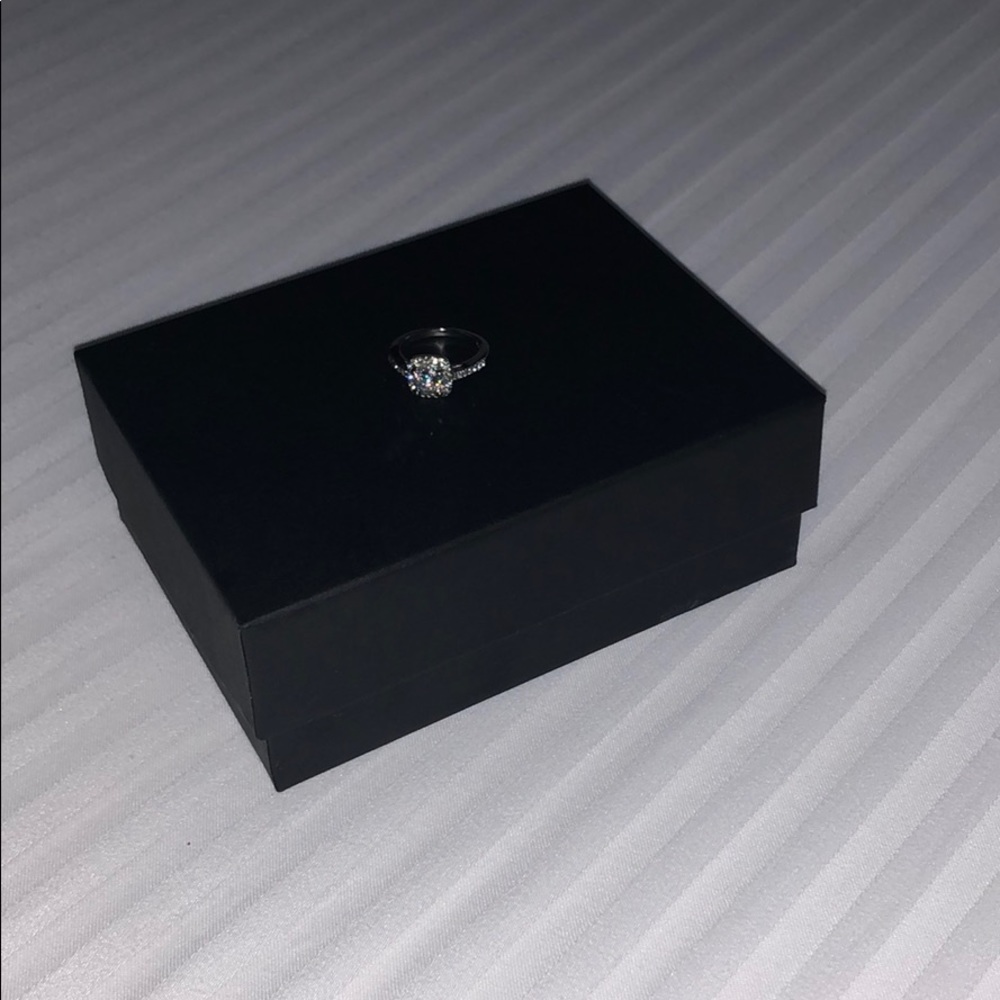Australian Crystal Round Stone Ring...